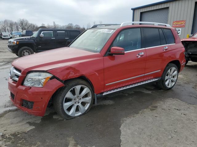 WDCGG8HBXAF399040 - 2010 MERCEDES-BENZ GLK 350 4MATIC RED photo 1