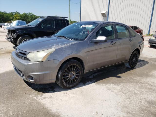 1FAHP3GN4BW119144 - 2011 FORD FOCUS SES GRAY photo 1