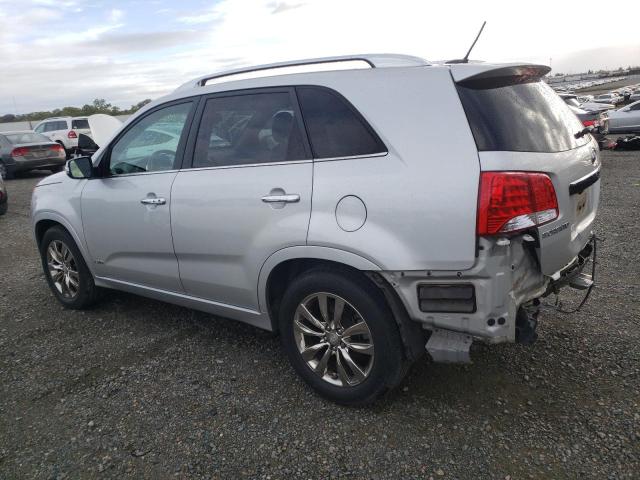 5XYKWDA24BG120668 - 2011 KIA SORENTO SX SILVER photo 2