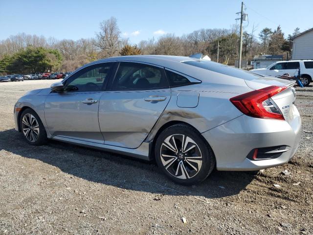 2HGFC1F71GH635022 - 2016 HONDA CIVIC EXL SILVER photo 2