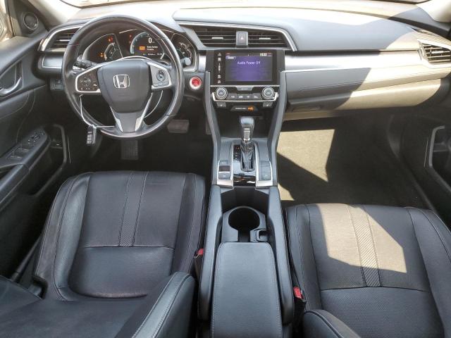 2HGFC1F71GH635022 - 2016 HONDA CIVIC EXL SILVER photo 8