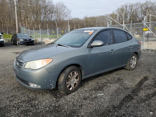 KMHDU4AD8AU932340 - 2010 HYUNDAI ELANTRA BLUE GRAY photo 1