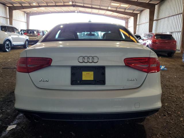 WAUAFAFL6EA057179 - 2014 AUDI A4 PREMIUM WHITE photo 6