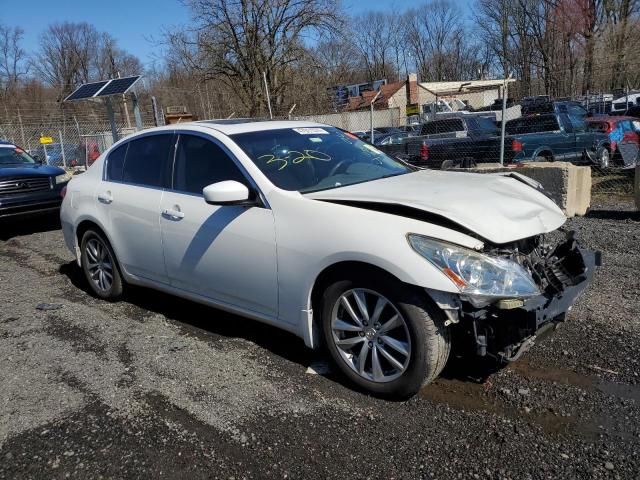 JN1CV6AR7AM253151 - 2010 INFINITI G37 WHITE photo 4