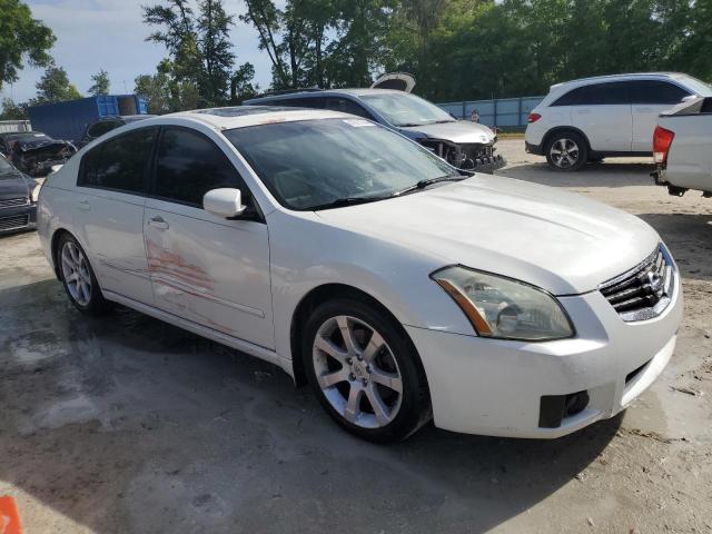 1N4BA41E98C810055 - 2008 NISSAN MAXIMA SE WHITE photo 4