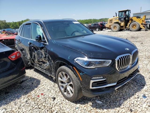 5UXCR6C03M9F69185 - 2021 BMW X5 XDRIVE40I BLACK photo 4