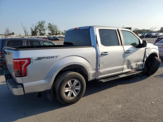 1FTEW1CP0FKE56466 - 2015 FORD F150 SUPERCREW SILVER photo 3