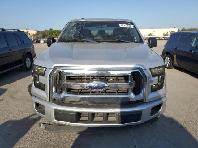 1FTEW1CP0FKE56466 - 2015 FORD F150 SUPERCREW SILVER photo 5