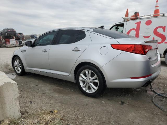 5XXGN4A78DG179900 - 2013 KIA OPTIMA EX SILVER photo 2