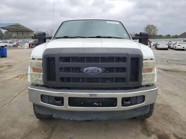 1FTSW21R88EA85071 - 2008 FORD F250 SUPER DUTY WHITE photo 5