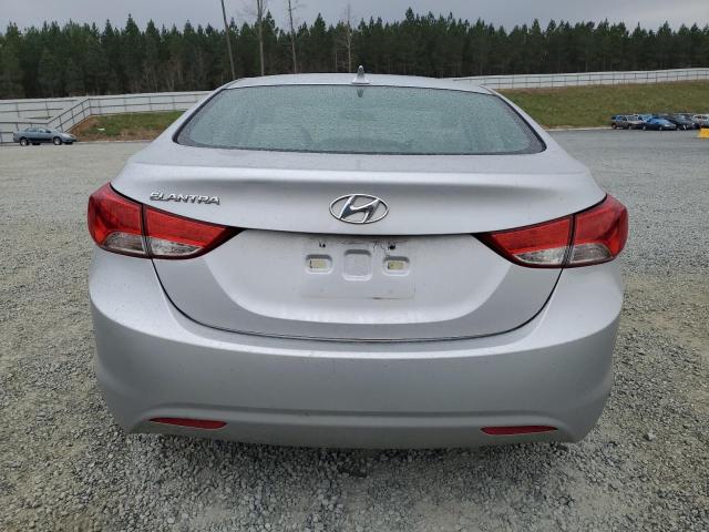 5NPDH4AE1DH347311 - 2013 HYUNDAI ELANTRA GLS SILVER photo 6