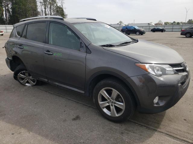 2T3WFREV9FW132065 - 2015 TOYOTA RAV4 XLE GRAY photo 4