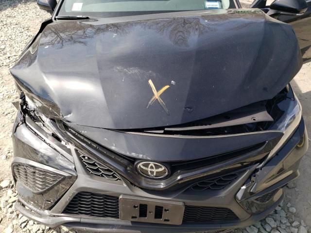 4T1T11AK6RU858350 - 2024 TOYOTA CAMRY SE NIGHT SHADE BLACK photo 11