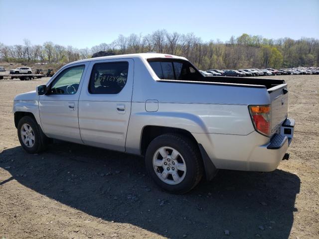 2HJYK16537H526288 - 2007 HONDA RIDGELINE RTL SILVER photo 2