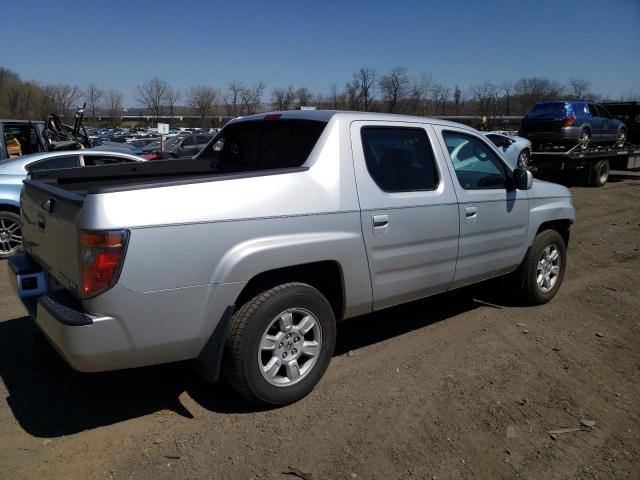 2HJYK16537H526288 - 2007 HONDA RIDGELINE RTL SILVER photo 3