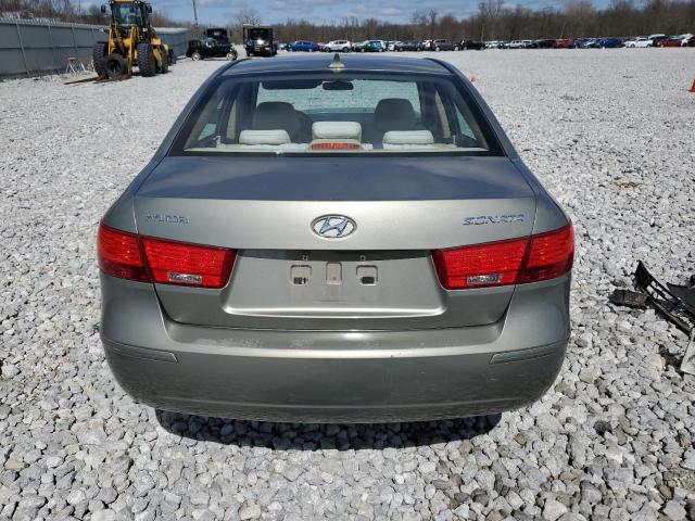 5NPET46C39H508047 - 2009 HYUNDAI SONATA GLS GREEN photo 6