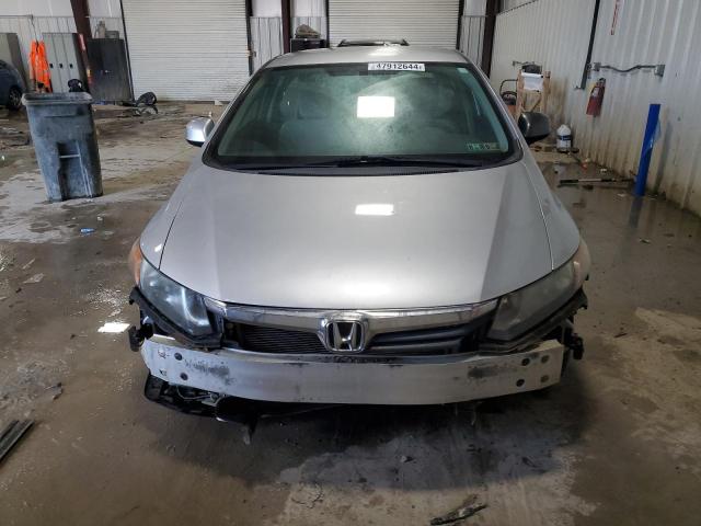 19XFB2F51CE379427 - 2012 HONDA CIVIC LX SILVER photo 5