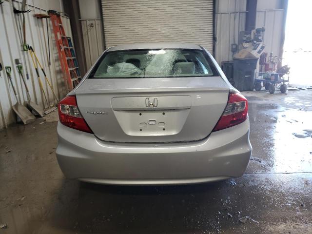 19XFB2F51CE379427 - 2012 HONDA CIVIC LX SILVER photo 6