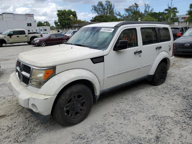 1D4PT2GKXBW520220 - 2011 DODGE NITRO SE WHITE photo 1