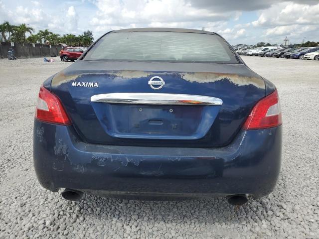 1N4AA51E89C815881 - 2009 NISSAN MAXIMA S BLUE photo 6