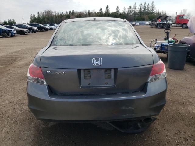 1HGCP26888A808962 - 2008 HONDA ACCORD EXL GRAY photo 6