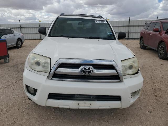 JTEZU14R58K016829 - 2008 TOYOTA 4RUNNER SR5 WHITE photo 5