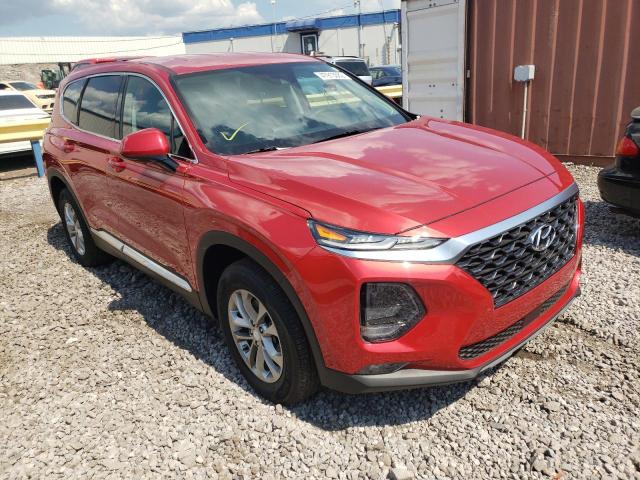 5NMS33AD4LH269769 - 2020 HYUNDAI SANTA FE SEL RED photo 1