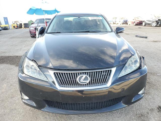 JTHBK262295094873 - 2009 LEXUS IS 250 BLACK photo 5