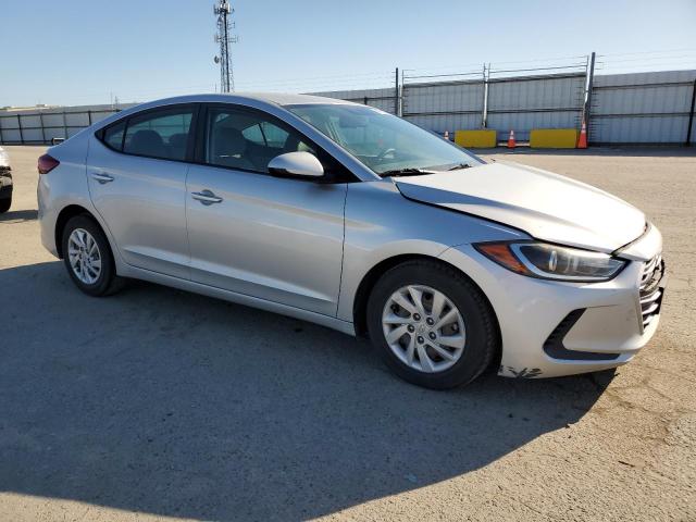 KMHD74LF8HU357933 - 2017 HYUNDAI ELANTRA SE SILVER photo 4