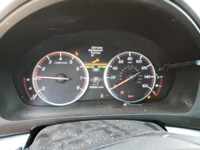 19UDE2F83GA004187 - 2016 ACURA ILX PREMIUM TECH შავი ფოტო 9