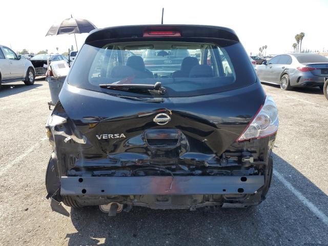 3N1BC13E59L418702 - 2009 NISSAN VERSA S BLACK photo 6