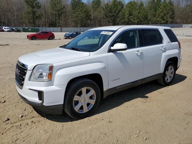 2GKALMEK9G6329816 - 2016 GMC TERRAIN SLE WHITE photo 1