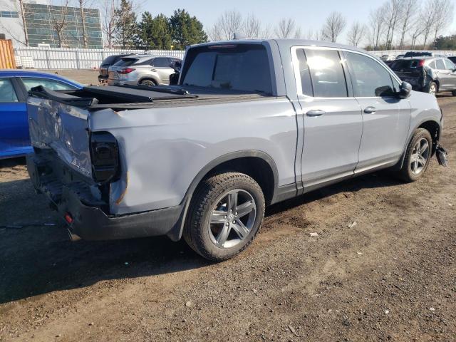 5FPYK3F76NB501722 - 2022 HONDA RIDGELINE RTL GRAY photo 3