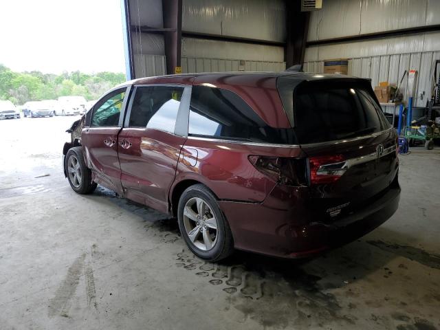 5FNRL6H74LB049176 - 2020 HONDA ODYSSEY EXL RED photo 2