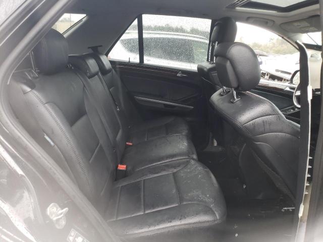 4JGBB8GBXAA542724 - 2010 MERCEDES-BENZ ML 350 4MATIC BLACK photo 10