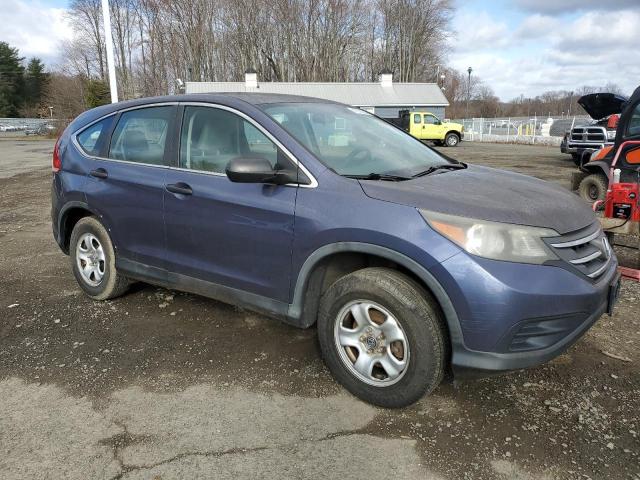 5J6RM4H30CL021980 - 2012 HONDA CR-V LX BLUE photo 4