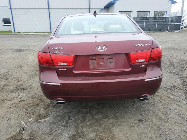 5NPEU4AF3AH600696 - 2010 HYUNDAI SONATA SE BURGUNDY photo 6