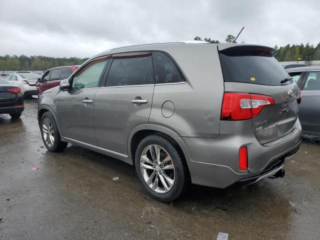 5XYKW4A75EG530136 - 2014 KIA SORENTO SX GRAY photo 2