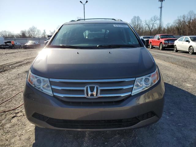 5FNRL5H66DB033757 - 2013 HONDA ODYSSEY EXL GRAY photo 5