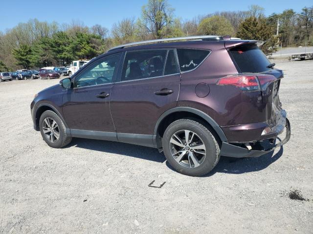 2T3RFREV0JW716568 - 2018 TOYOTA RAV4 ADVENTURE PURPLE photo 2