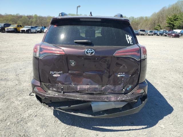 2T3RFREV0JW716568 - 2018 TOYOTA RAV4 ADVENTURE PURPLE photo 6