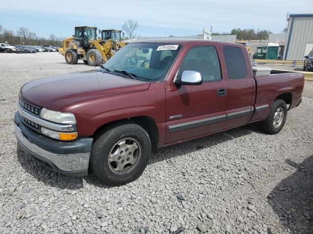 1GCEC19T81Z124756 - 2001 CHEVROLET SILVERADO C1500 RED photo 1