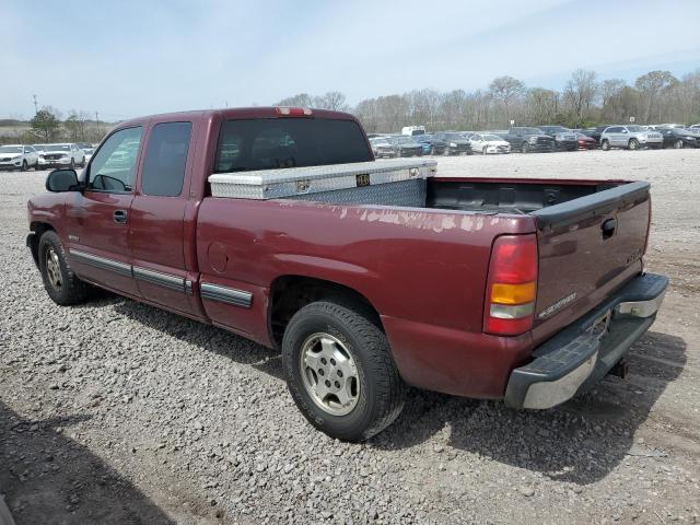 1GCEC19T81Z124756 - 2001 CHEVROLET SILVERADO C1500 RED photo 2