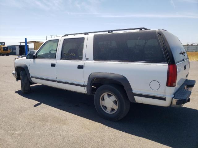 3GNFK16R8VG159374 - 1997 CHEVROLET SUBURBAN K1500 WHITE photo 2