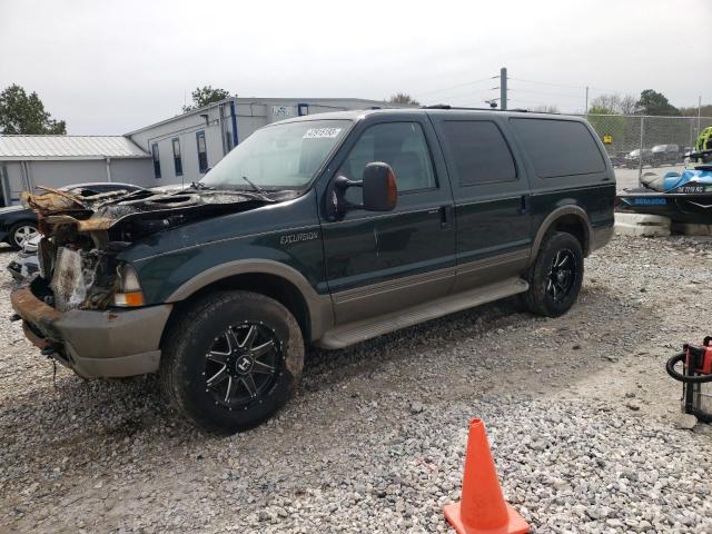 1FMSU45P44EB12010 - 2004 FORD EXCURSION EDDIE BAUER GREEN photo 1