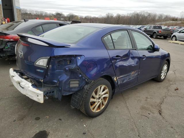 JM1BL1V80C1663281 - 2012 MAZDA 3 I BLUE photo 3