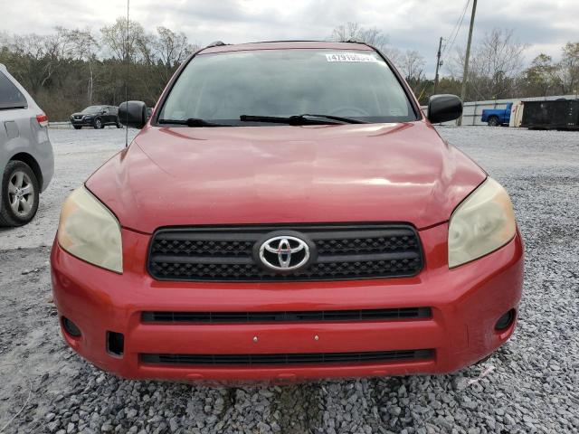 JTMZD33V986073025 - 2008 TOYOTA RAV4 RED photo 5