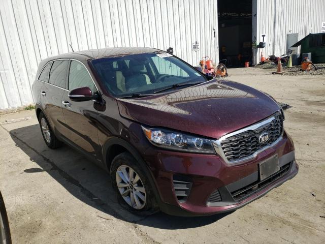 5XYPGDA3XKG525672 - 2019 KIA SORENTO L BURGUNDY photo 4