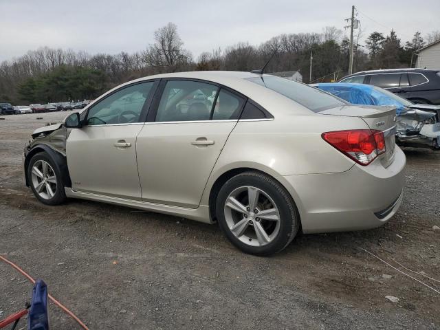 1G1PE5SB3D7300133 - 2013 CHEVROLET CRUZE LT BEIGE photo 2