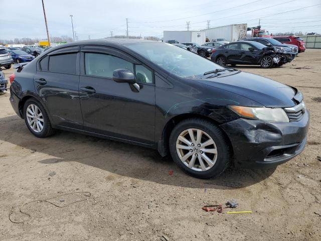 19XFB2F98CE004427 - 2012 HONDA CIVIC EXL შავი ფოტო 4